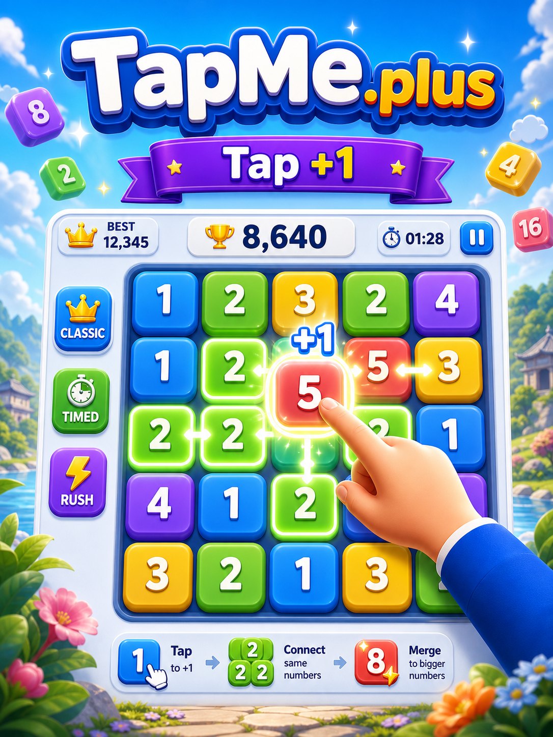 TapMe.plus iPad gameplay screenshot